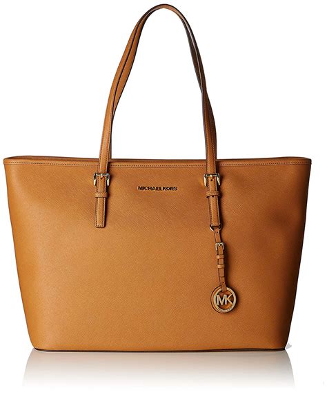 michael kors jet set medium saffiano leather tote turquoise|Michael Kors jet set.